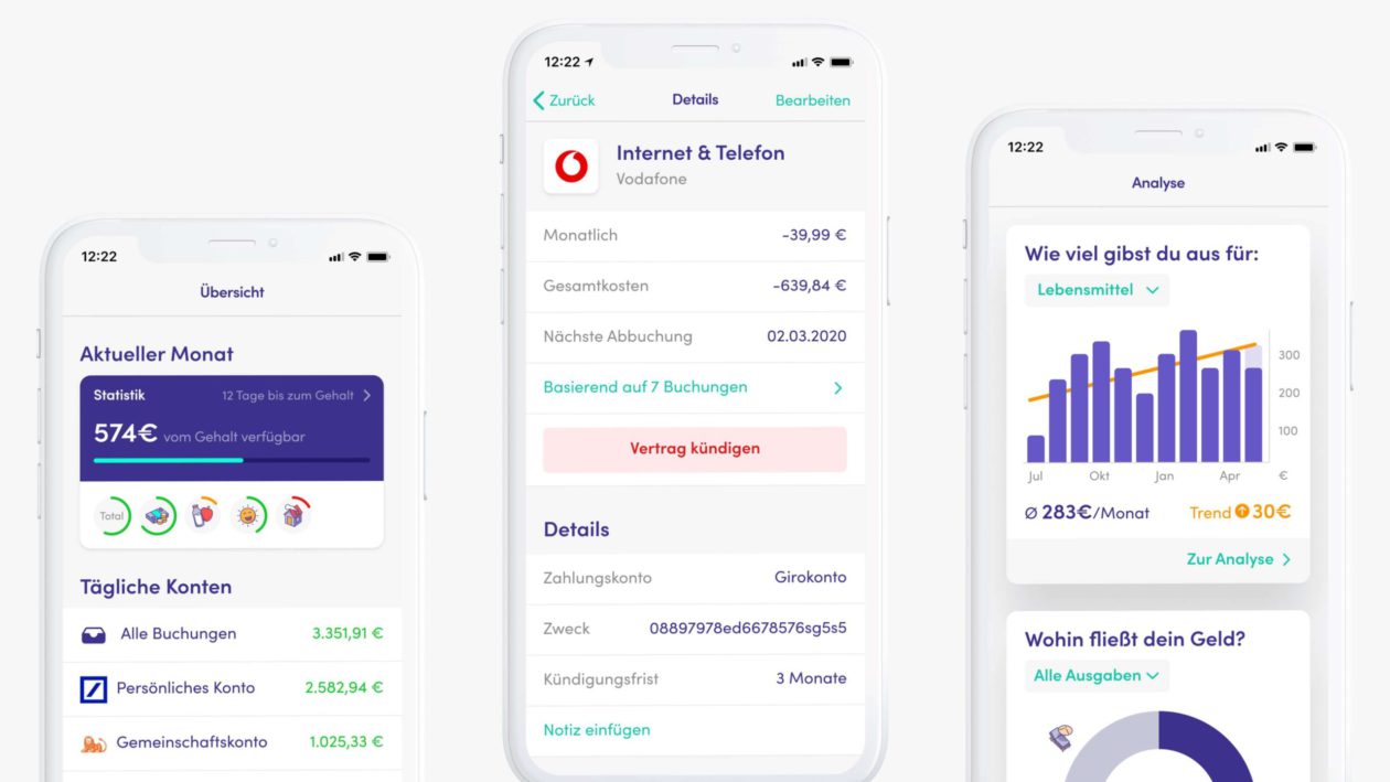 Finanzguru-App-Test-Screens